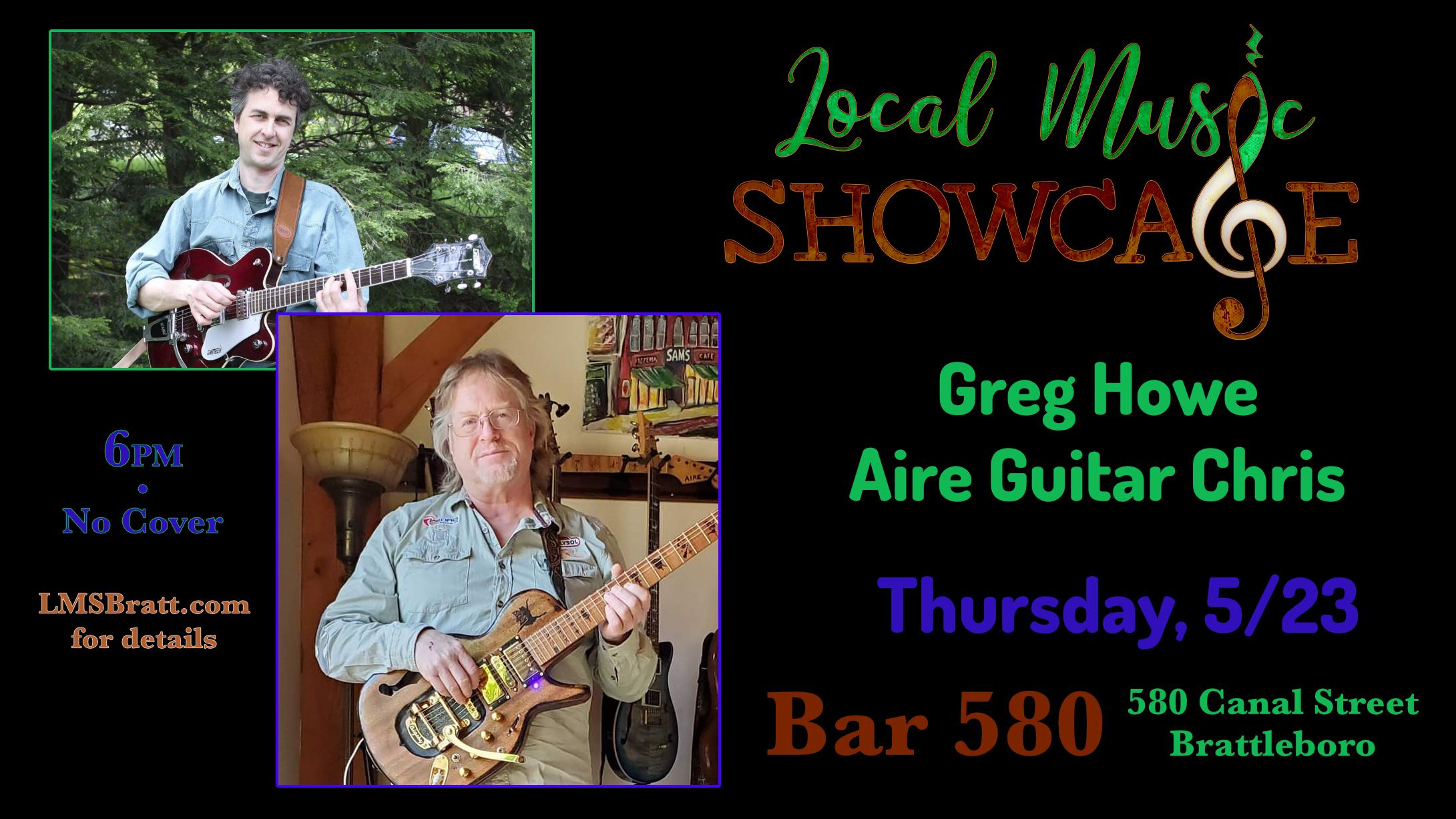 Local Music Showcase, Brattleboro, Vermont, Live Music