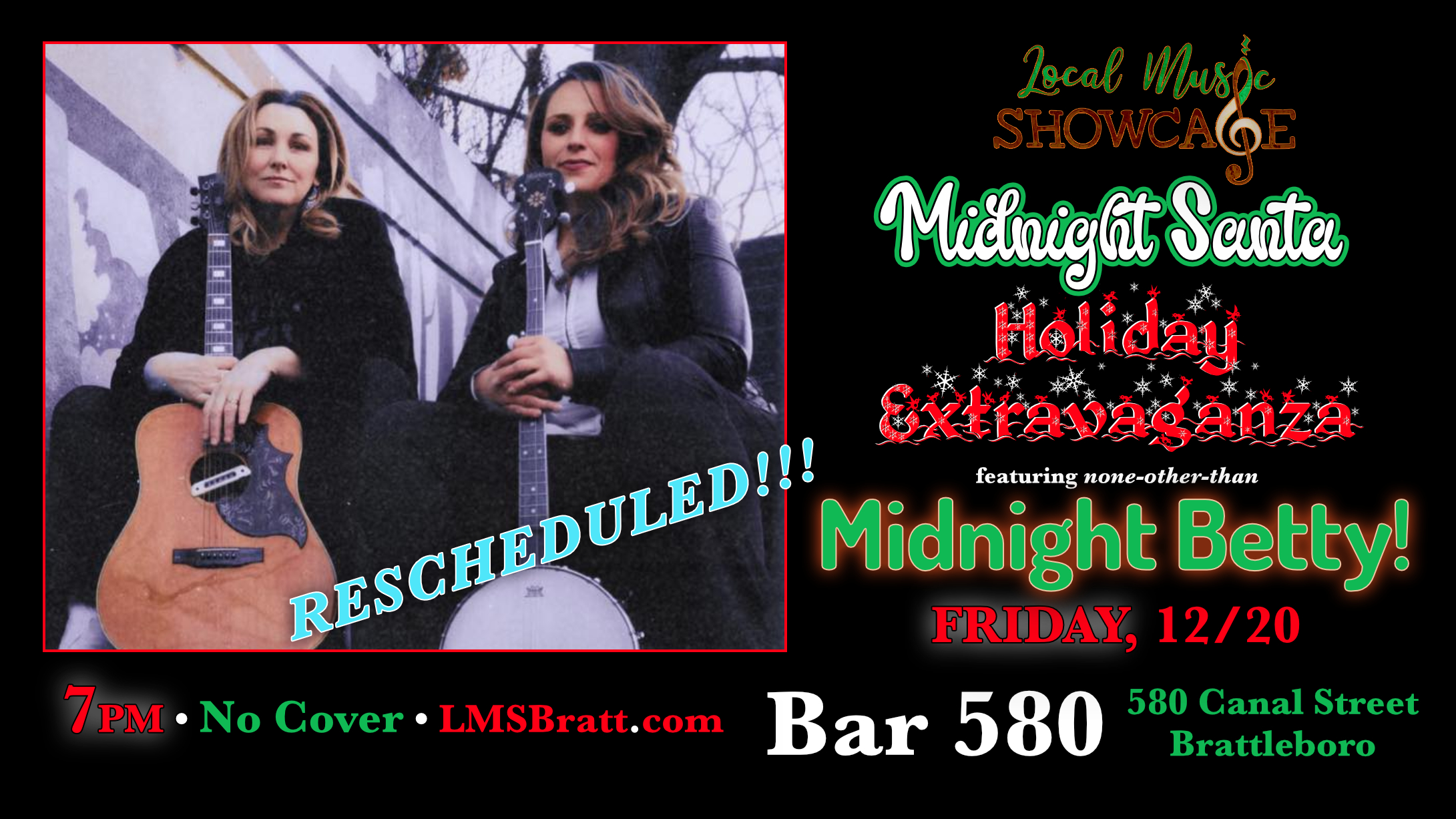 Local Music Showcasse, Live Music, Brattleboro, Vermont, Midnight Betty, Donald McCullough